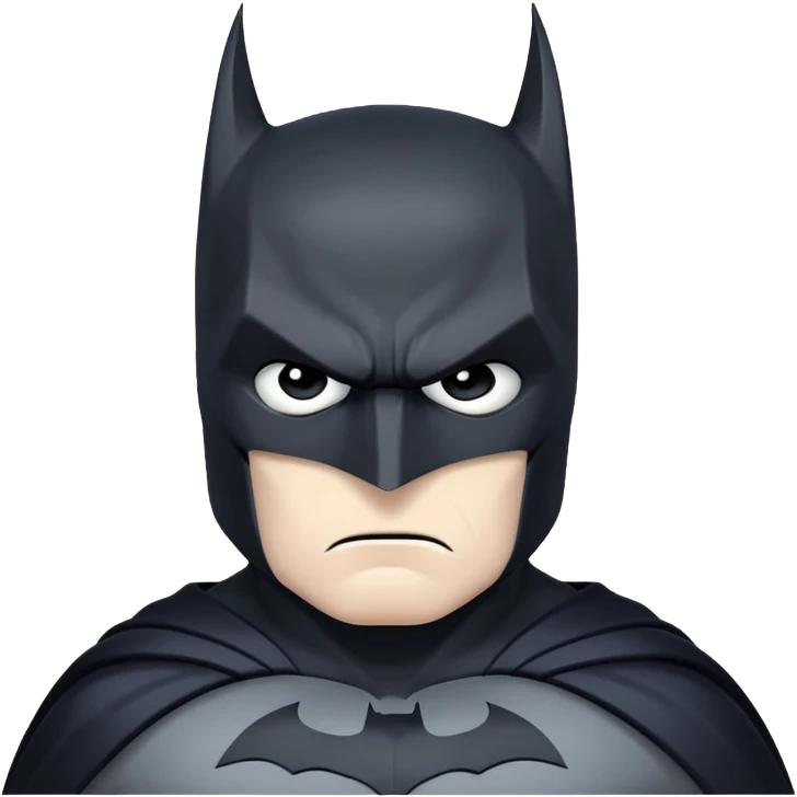 scary batman emoji