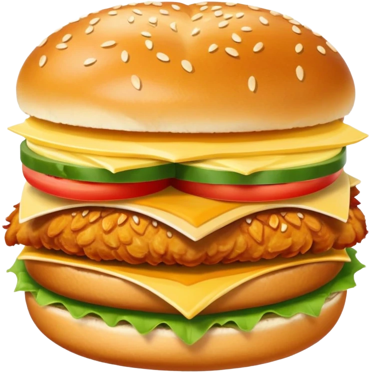 Chicken sandwich  emoji