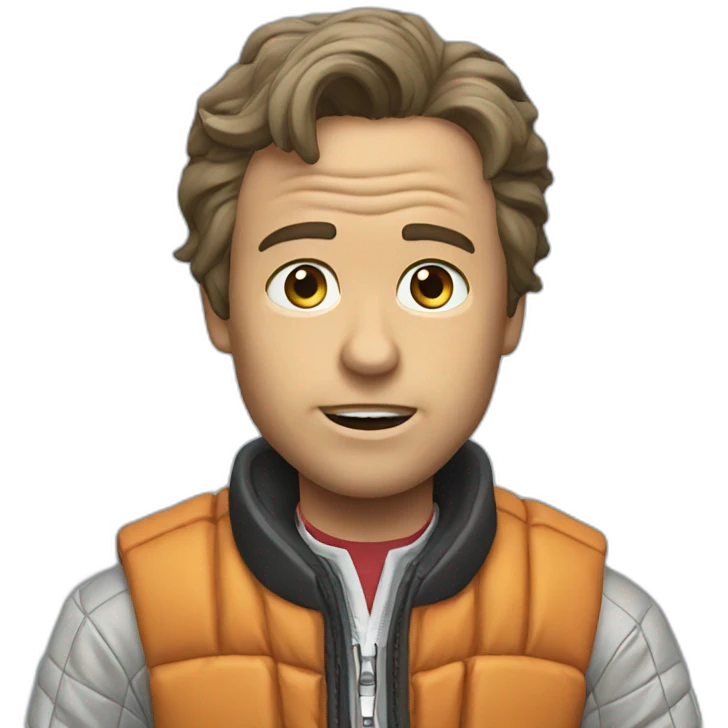 back to the future emoji