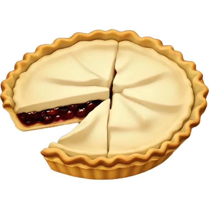 Slice of pie emoji