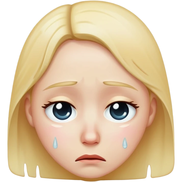 sad face emoji