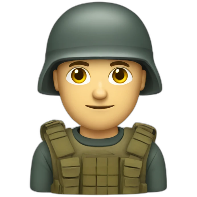 ukranian soldier emoji