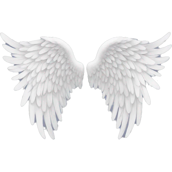 Angel wings emoji