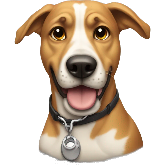 Cool dog emoji