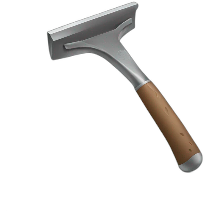 razor holding in hand emoji