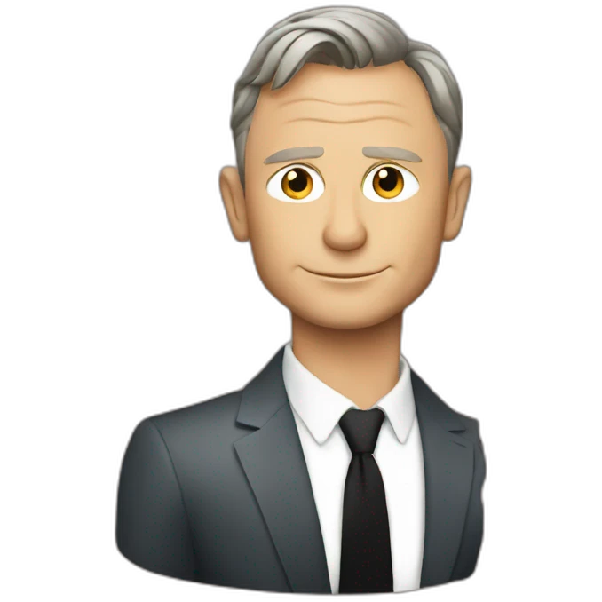 Daniel Craig pride emoji