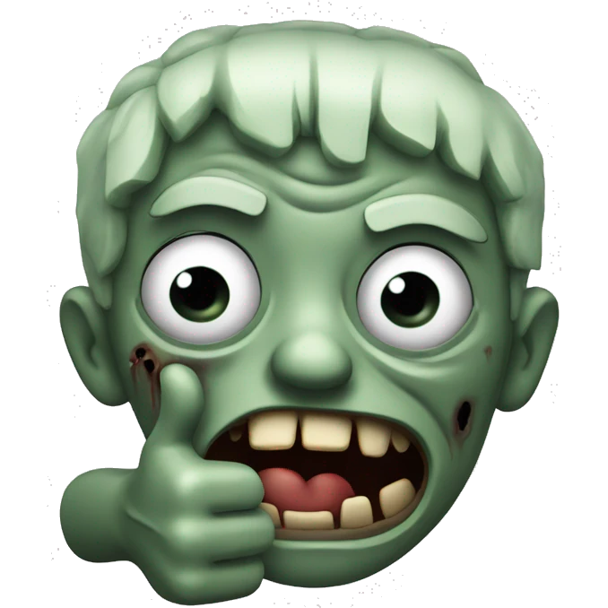 a zombie giving thumbs up emoji