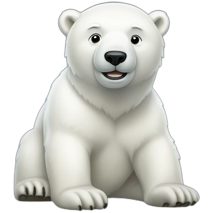 polar bear emoji