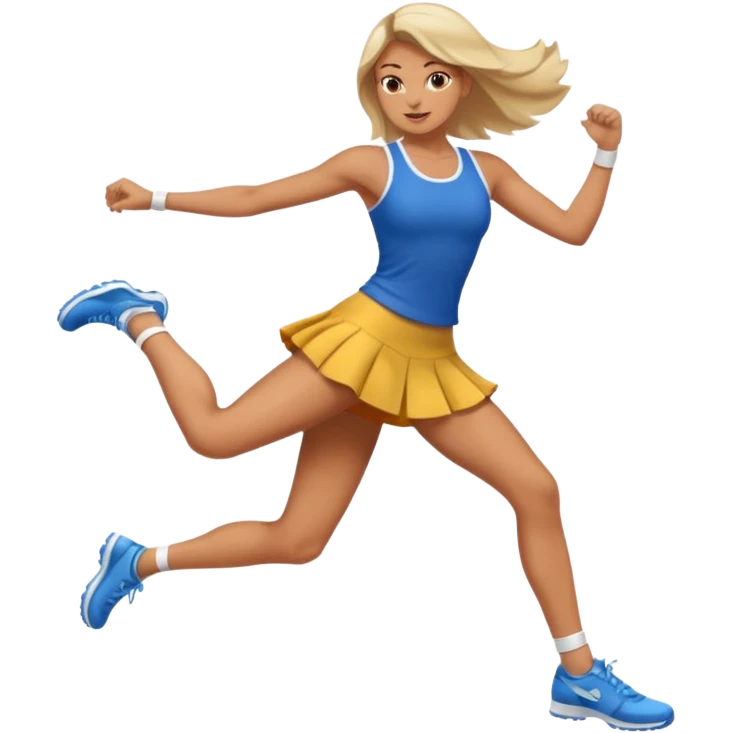 woman hit click high legs emoji