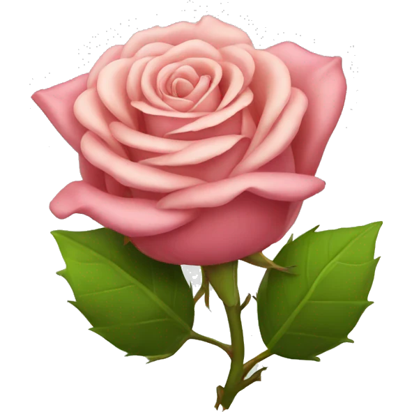Rose with crown emoji