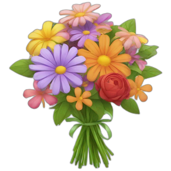Flower bouquet emoji