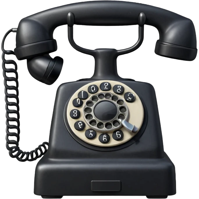 old phone emoji