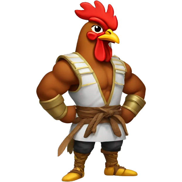 rooster fighter emoji