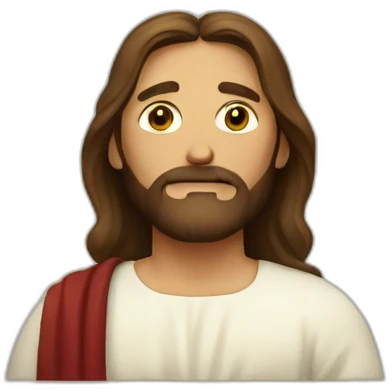 Jesus en la cruz emoji