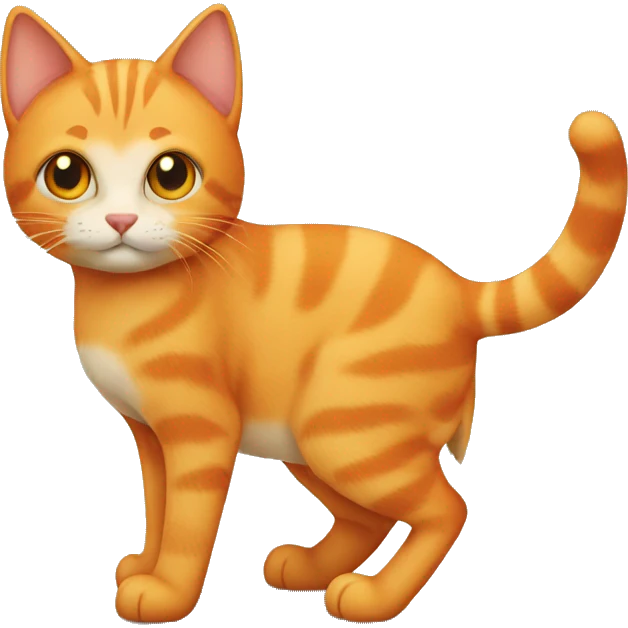 Orange cat emoji