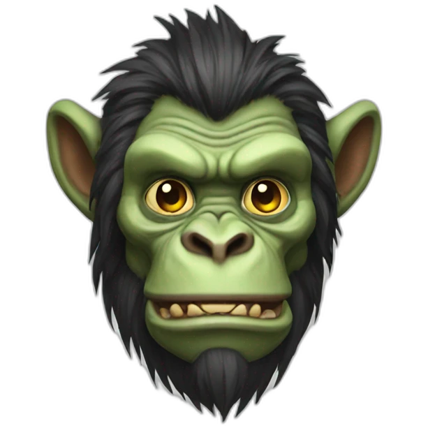 monkey  orc emoji