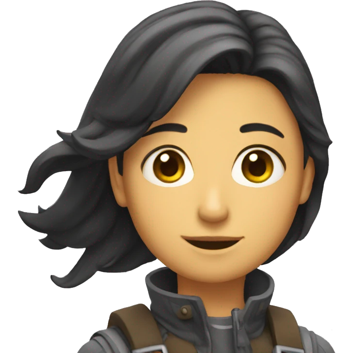 Una persona calva emoji