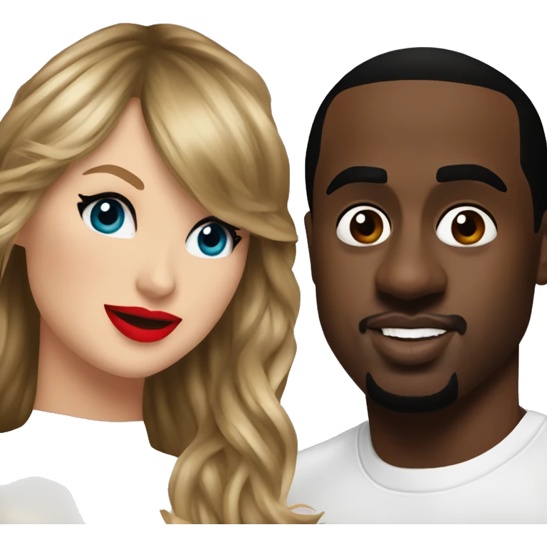 taylor swift and p.diddy emoji