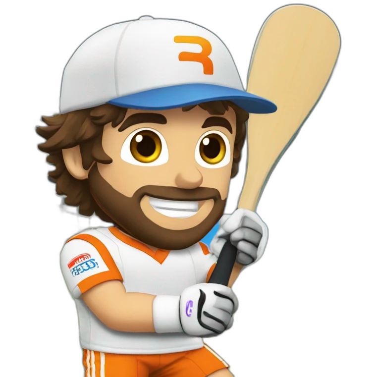 Fernando Alonso jugando al pádel emoji