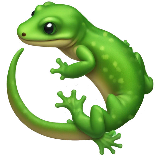 green salamander emoji