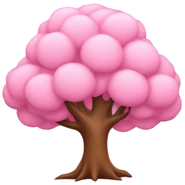 Babypink tree  emoji