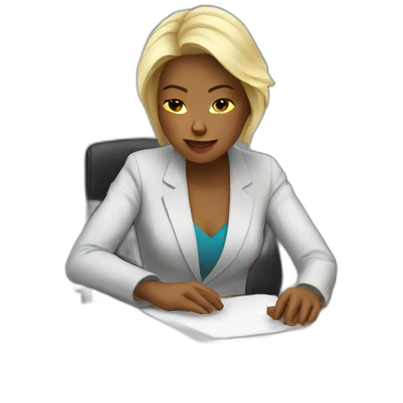 woman workaholic emoji