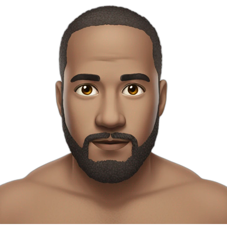 bearded man portrait portrait emoji