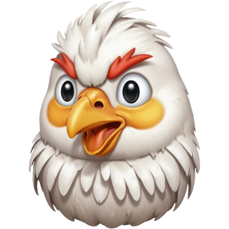 poulet qui pleure  emoji