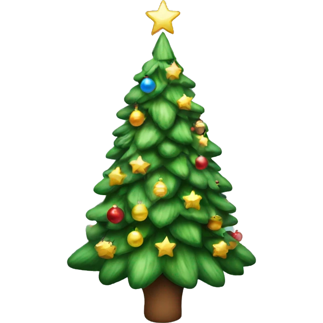 Christmas tree emoji