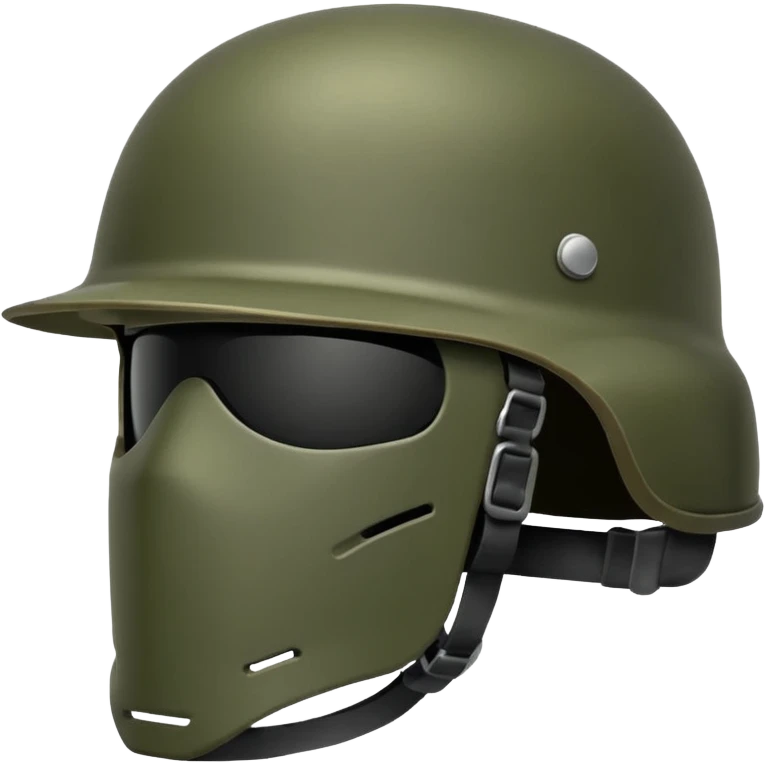 Military helmet emoji