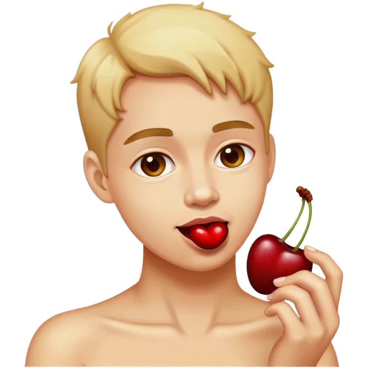 attractive cherry's emoji