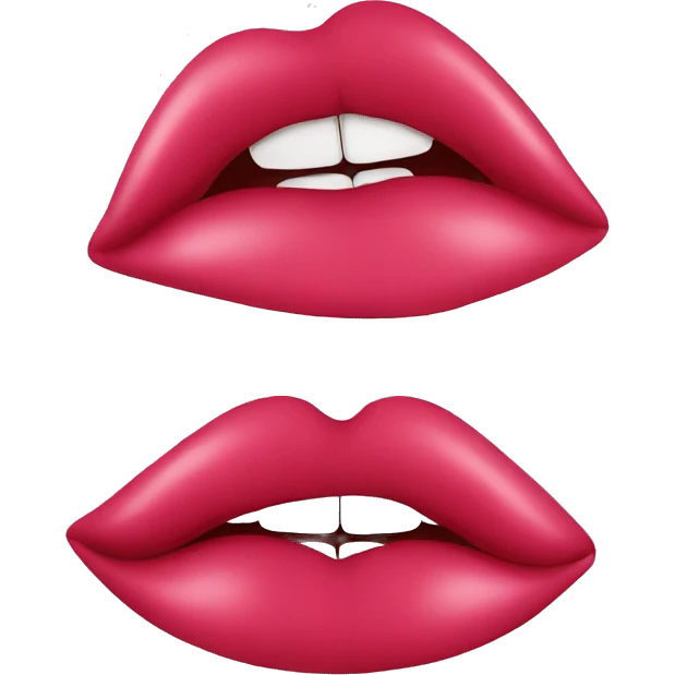 Lips kiss  emoji