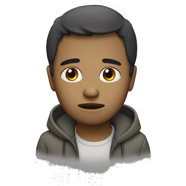 Triste emoji