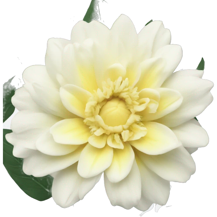 Flower white yellow aesthetic  emoji