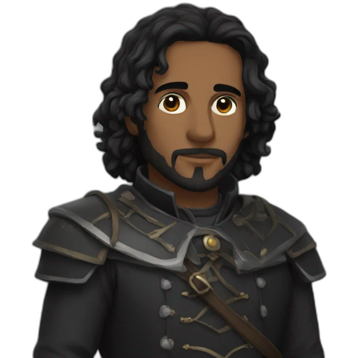 Corvo negro feroz emoji