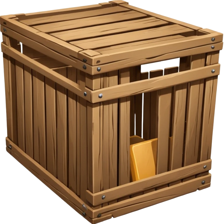 epty wooden crate emoji