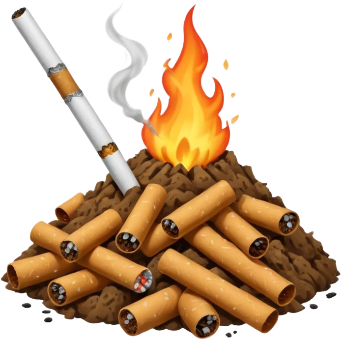 گوه و سیگار emoji