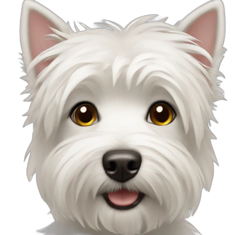 westie dog emoji