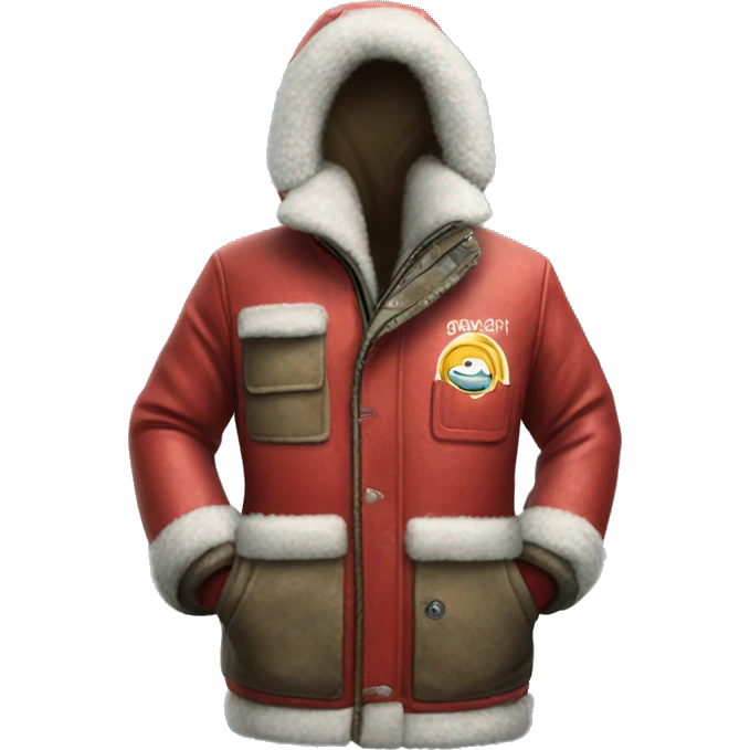 photorealistic North Pole Jacket emoji