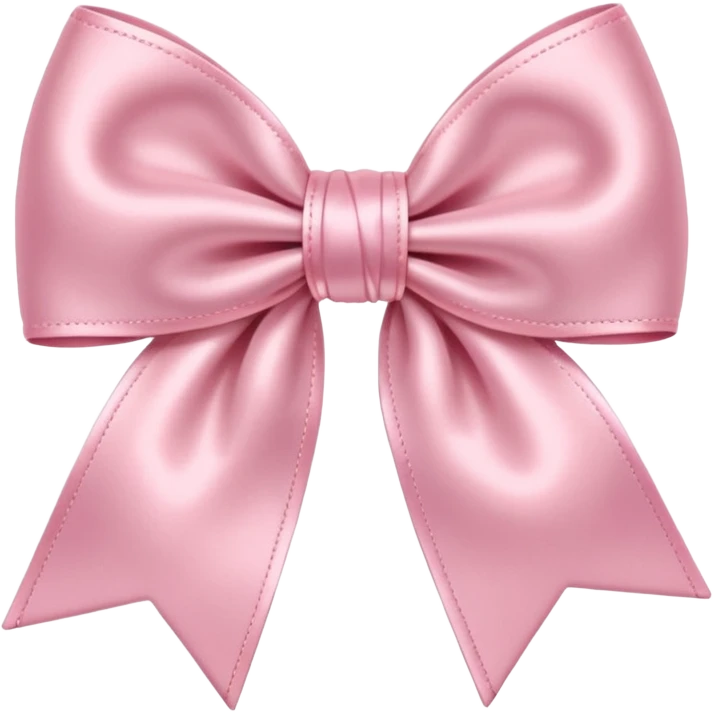 Baby pink bow emoji