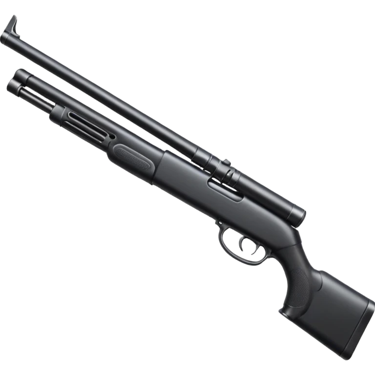 Black shotgun emoji
