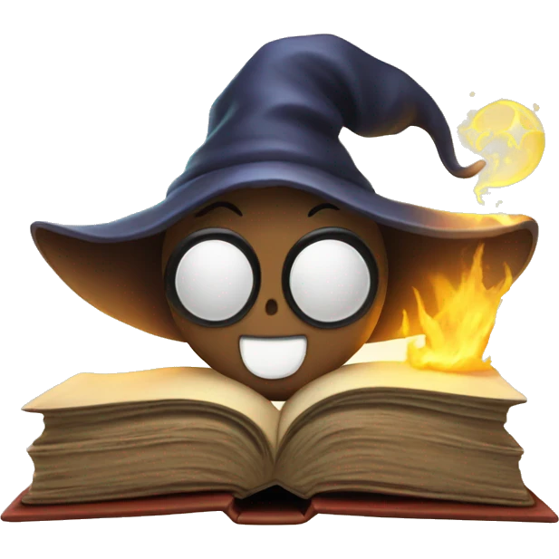 magical book emoji