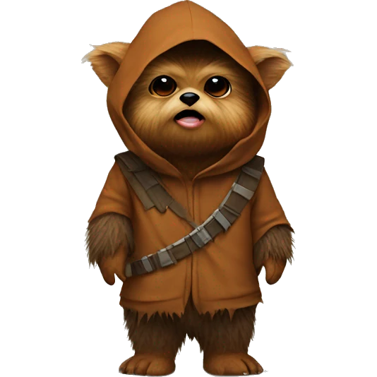 ewok in duck suit emoji