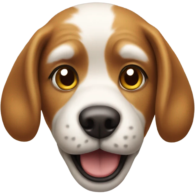 Dog playing games emoji