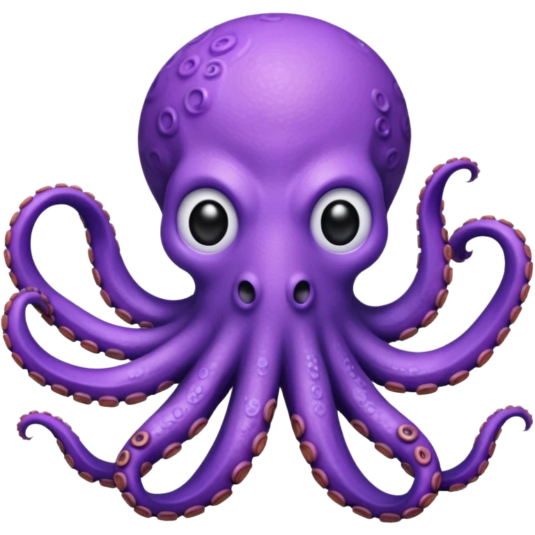 Octopus with joints in each hand emoji