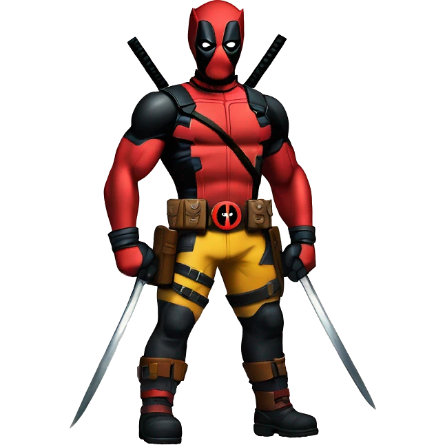 Deadpool and Wolverine emoji