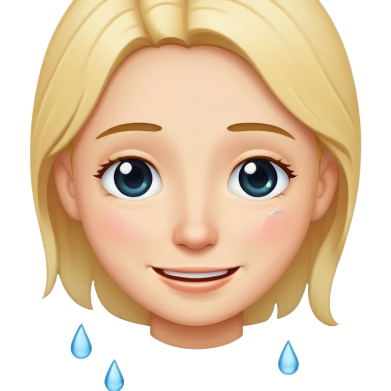 smile with tears emoji
