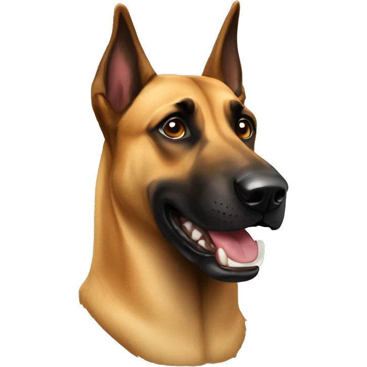 Malinois dog emoji
