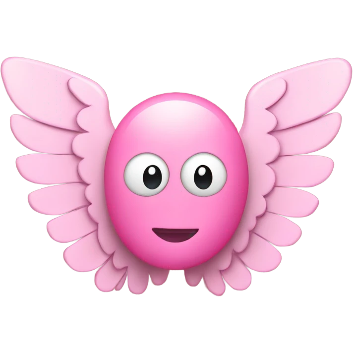 pink money bills with wings emoji