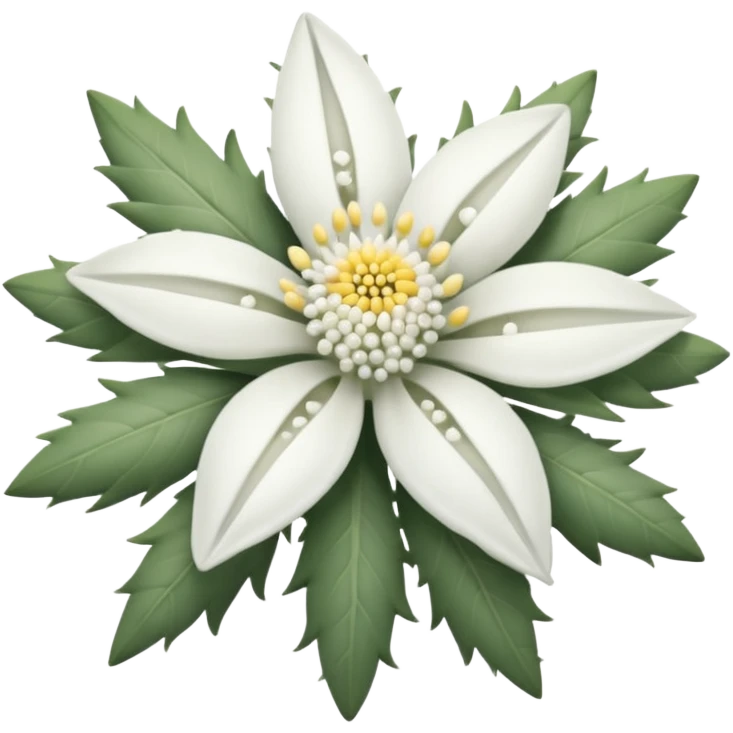 edelweiss realista emoji